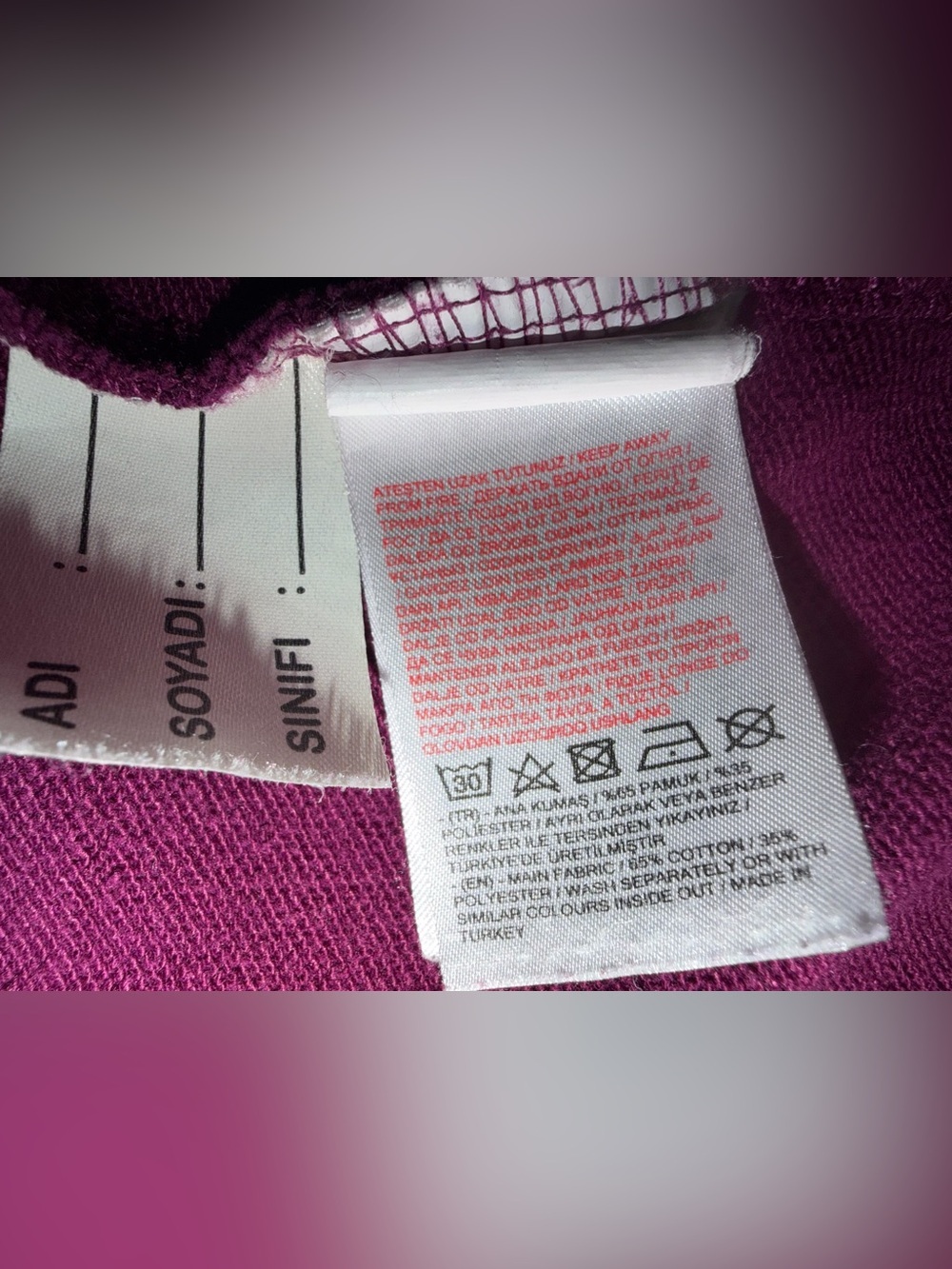LC Waikiki: Girls Full Zip-Up Hoodie (ptp approx 18in) - Picture 5 of 7